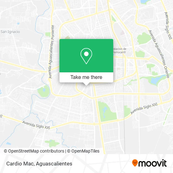 Mapa de Cardio Mac