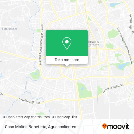 Casa Molina Boneteria map