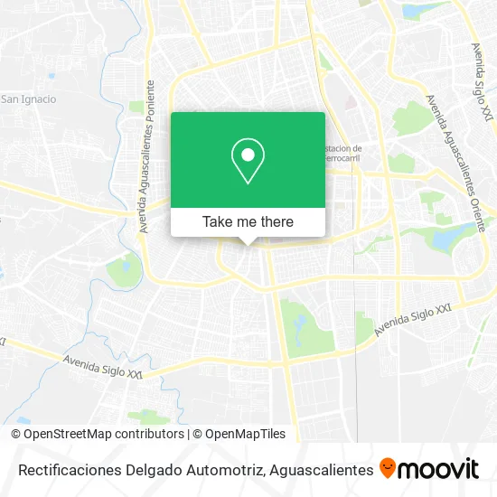 Rectificaciones Delgado Automotriz map