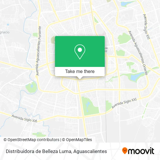 Distribuidora de Belleza Luma map