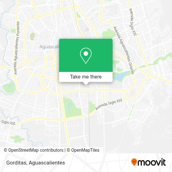 Gorditas map
