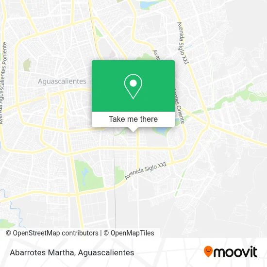 Abarrotes Martha map