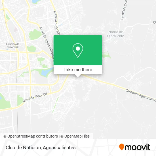 Club de Nuticion map