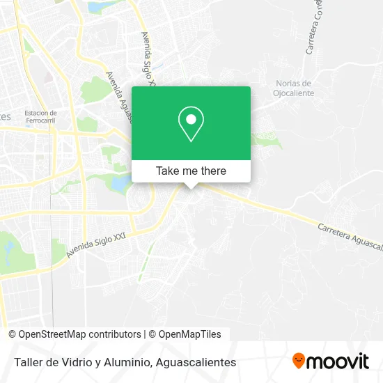 Taller de Vidrio y Aluminio map