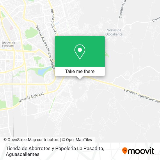 Mapa de Tienda de Abarrotes y Papeleria La Pasadita