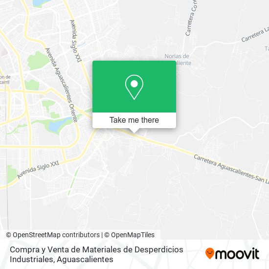 Compra y Venta de Materiales de Desperdicios Industriales map