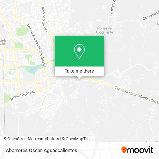 Abarrotes Óscar map