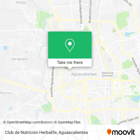Club de Nutrición Herbalife map