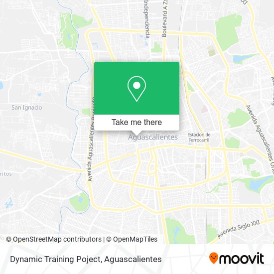 Dynamic Training Poject map