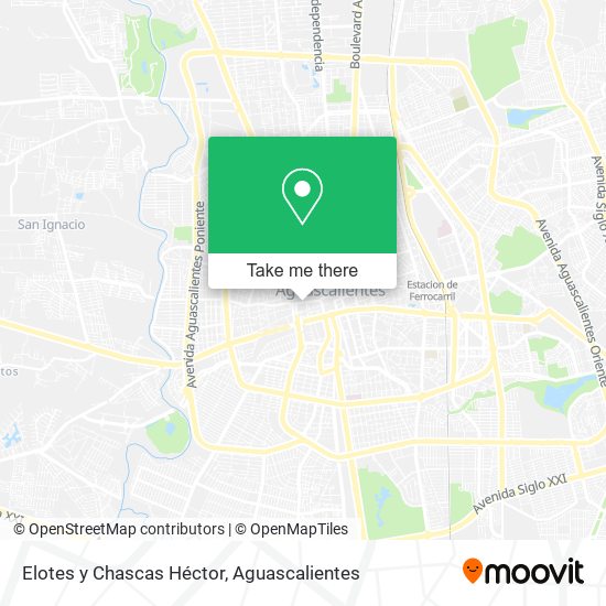 Elotes y Chascas Héctor map