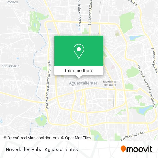 Novedades Ruba map