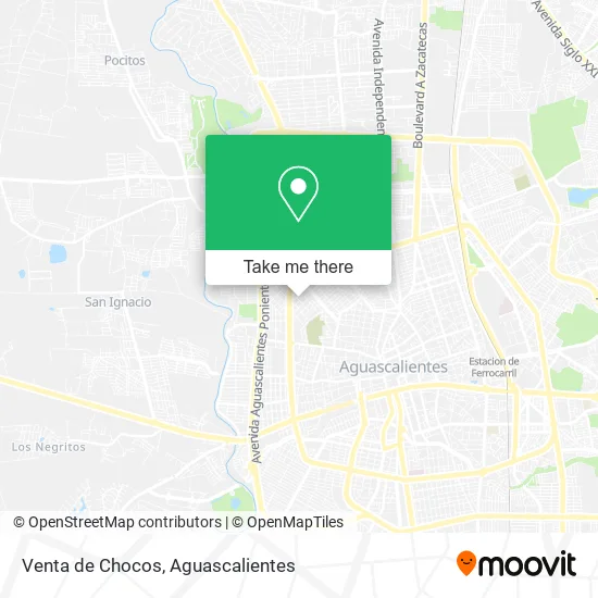 Venta de Chocos map