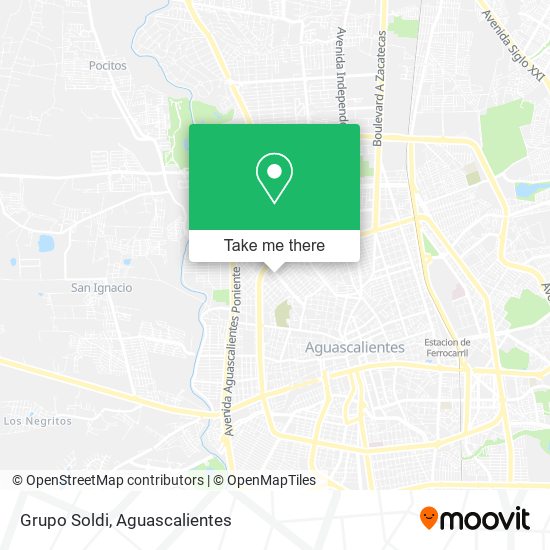Grupo Soldi map