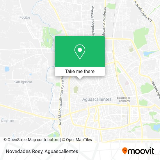 Mapa de Novedades Rosy