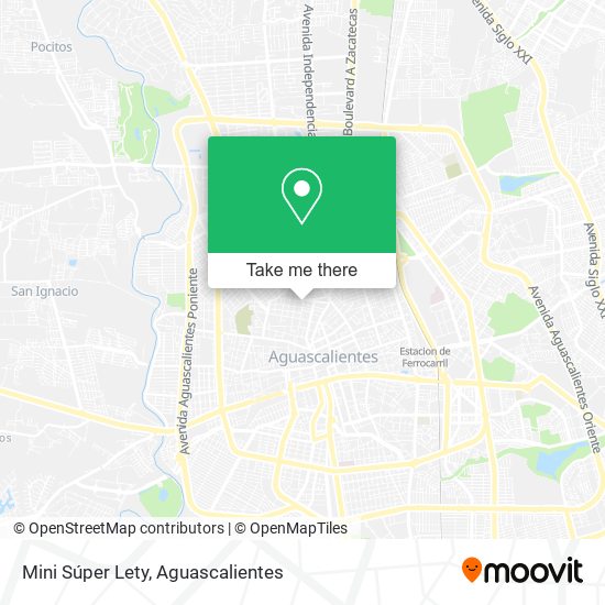 Mini Súper Lety map
