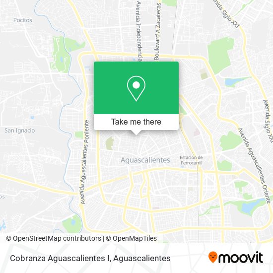Cobranza Aguascalientes I map