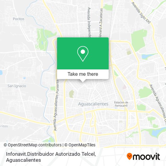 Infonavit.Distribuidor Autorizado Telcel map