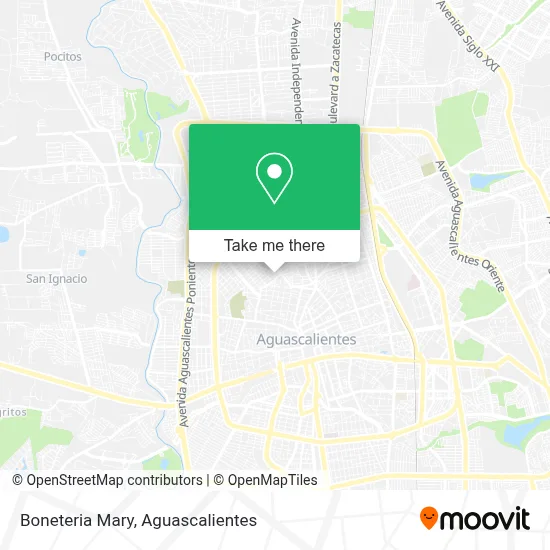 Boneteria Mary map