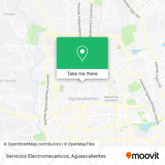 Servicios Electromecanicos map