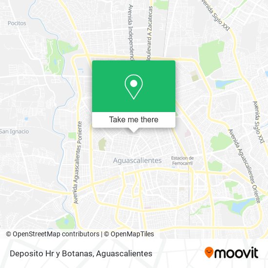 Mapa de Deposito Hr y Botanas