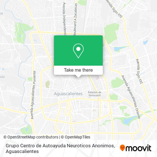 Mapa de Grupo Centro de Autoayuda Neuroticos Anonimos
