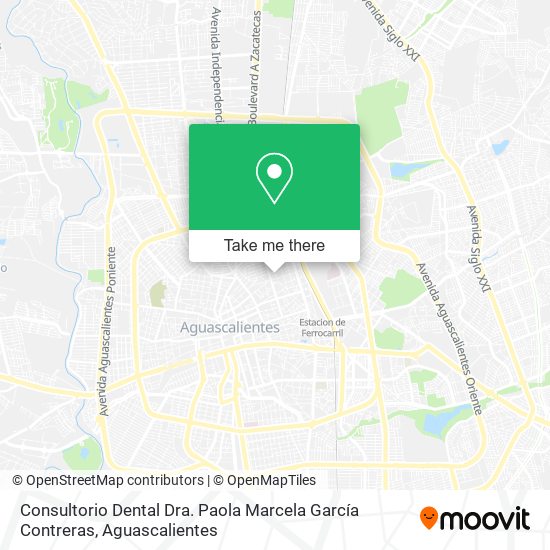 Consultorio Dental Dra. Paola Marcela García Contreras map