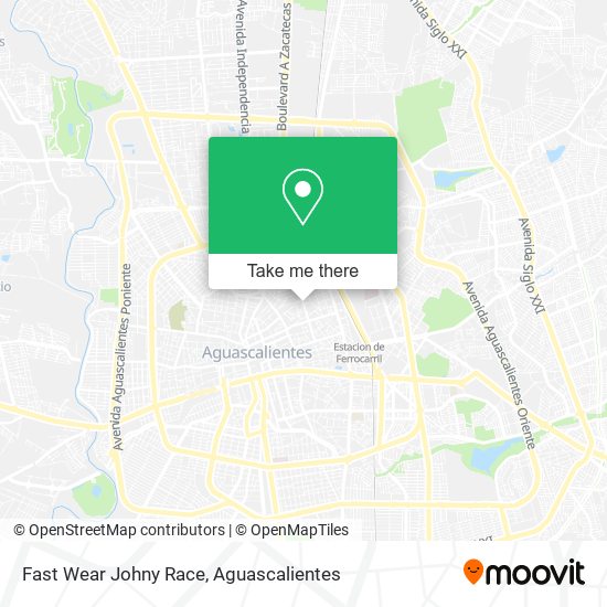Fast Wear Johny Race map