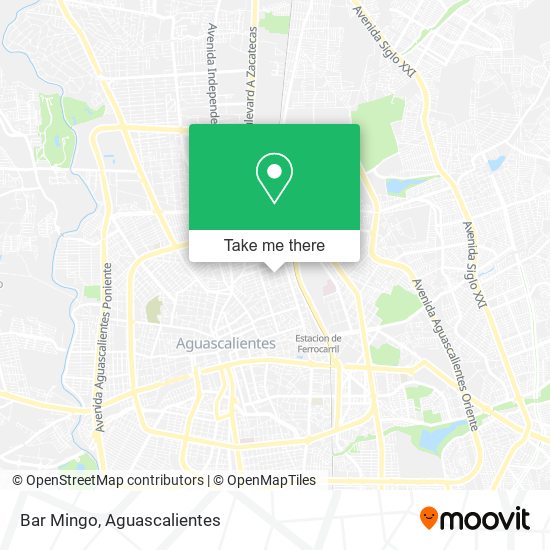 Mapa de Bar Mingo