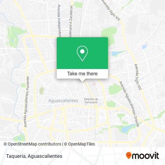 Mapa de Taqueria