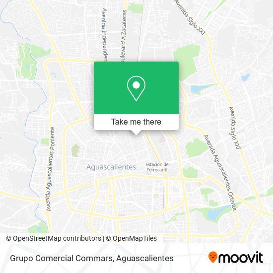 Grupo Comercial Commars map