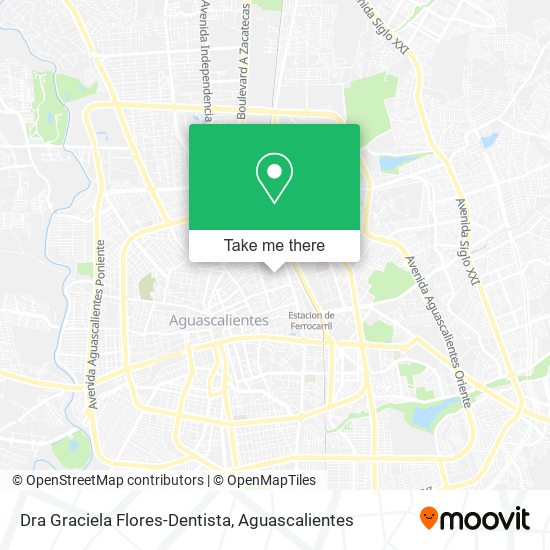 Dra Graciela Flores-Dentista map