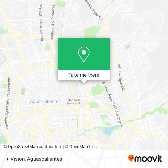 Mapa de + Vision