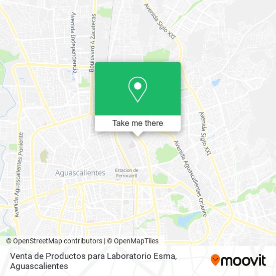 Mapa de Venta de Productos para Laboratorio Esma