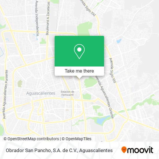 Obrador San Pancho, S.A. de C.V. map