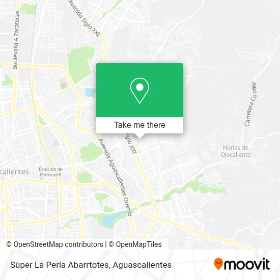 Súper La Perla Abarrtotes map
