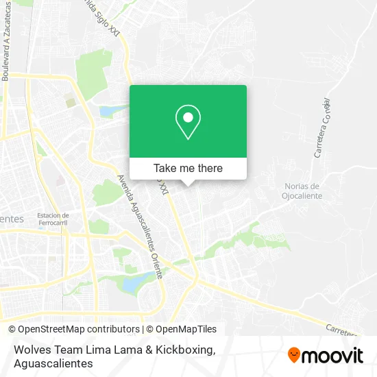 Wolves Team Lima Lama & Kickboxing map