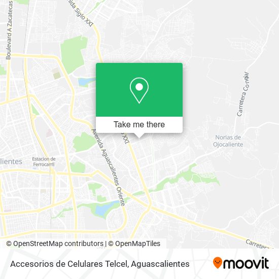 Accesorios de Celulares Telcel map