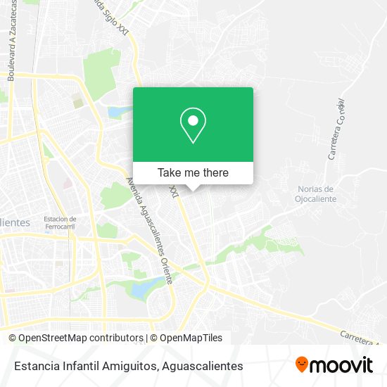 Estancia Infantil Amiguitos map