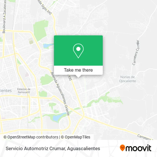 Servicio Automotriz Crumar map