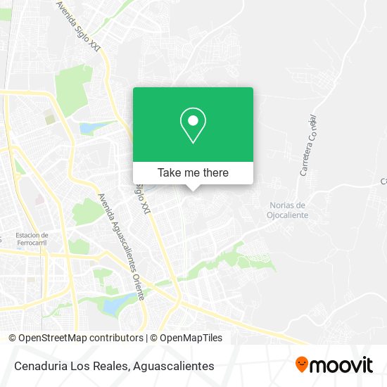 Cenaduria Los Reales map