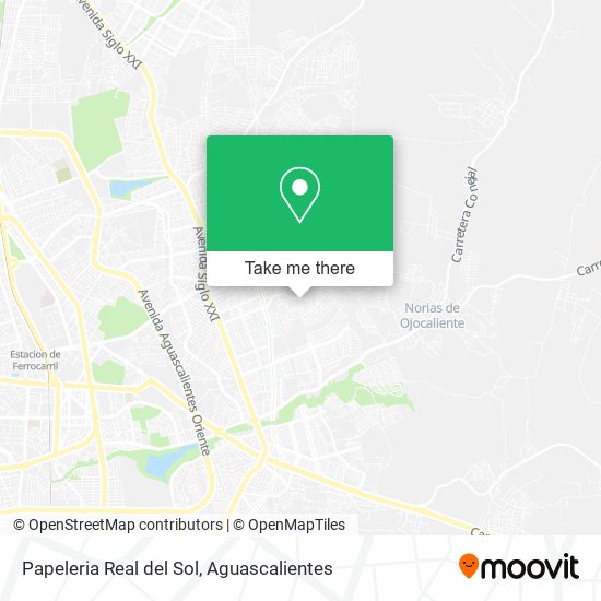 Mapa de Papeleria Real del Sol