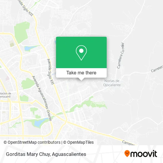 Gorditas Mary Chuy map