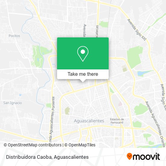 Distribuidora Caoba map