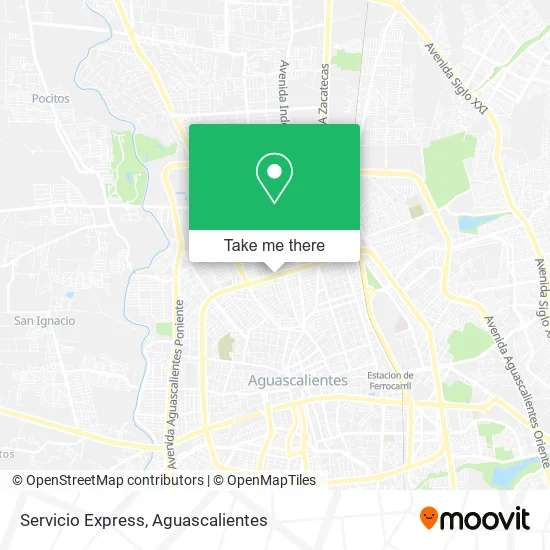 Servicio Express map