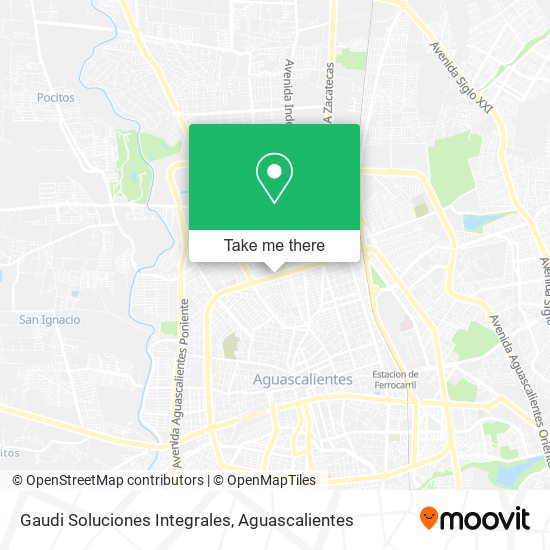 Gaudi Soluciones Integrales map