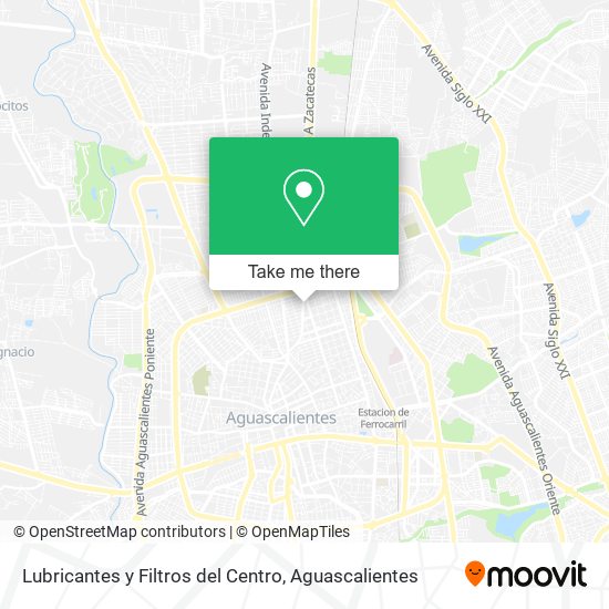 Mapa de Lubricantes y Filtros del Centro