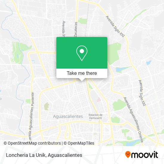 Loncheria La Unik map