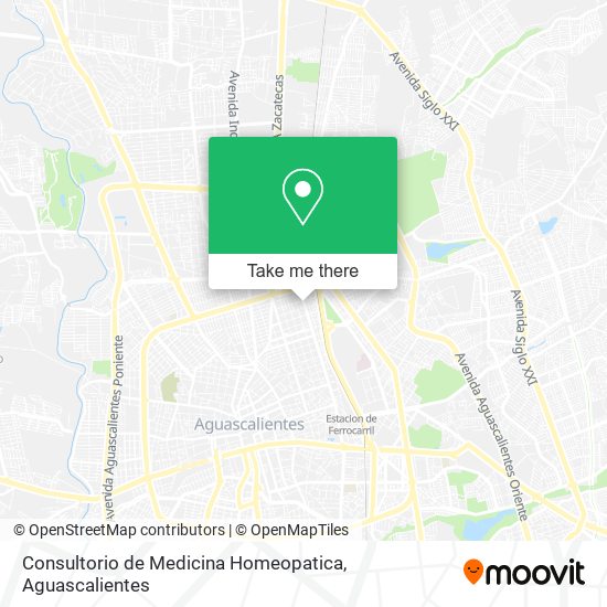 Consultorio de Medicina Homeopatica map