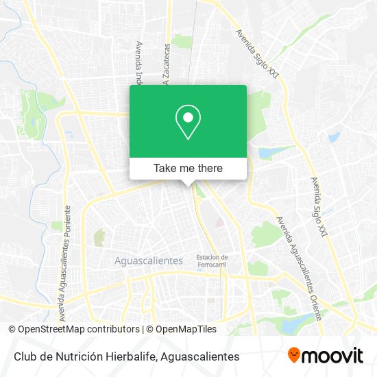 Club de Nutrición Hierbalife map