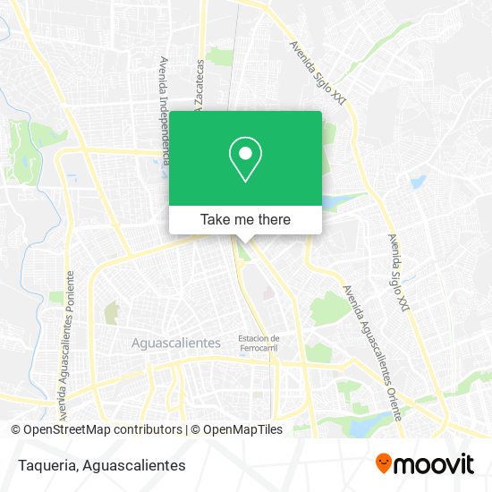 Mapa de Taqueria